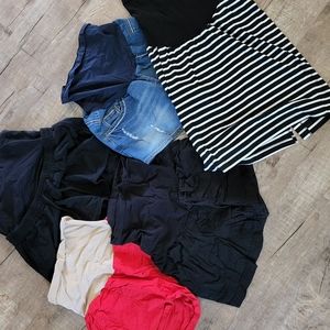 Lot of maternity shorts/skirt